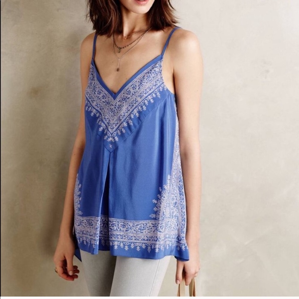 HD In Paris Paisley ‘Scarf’ camisole size 8